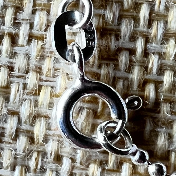 Dragon Bone Carved Pendent  on .925 Sterling Chain 16” Necklace - Picture 3 of 7